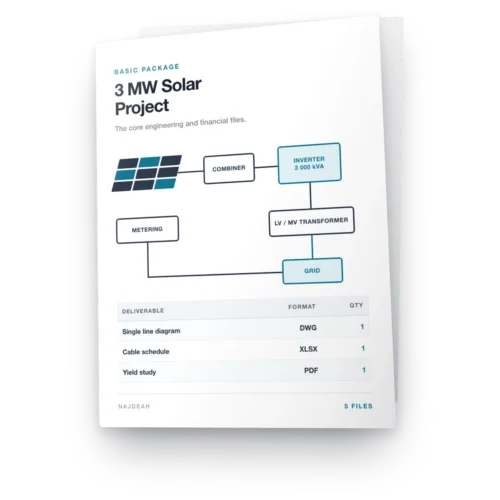 3 MW Solar Project, Basic Package 3 MW Solar Project, Basic Package