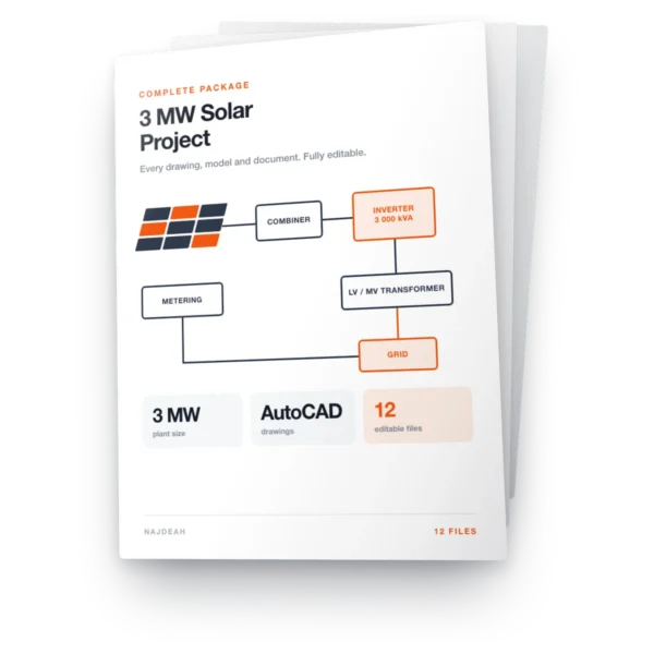 3 MW Solar Project, Complete Package