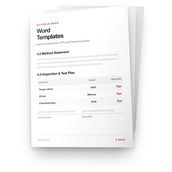 Editable Word Templates